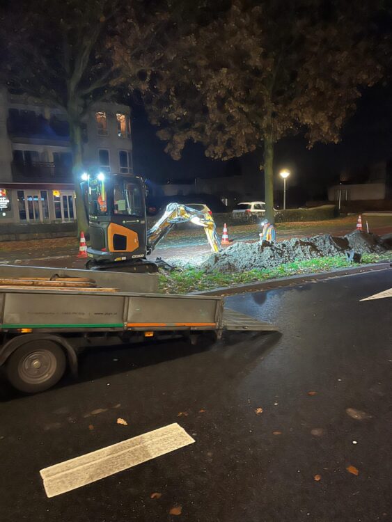 Het behoud van een deel van de bestaande bomen was een bijzonder initiatief (1)